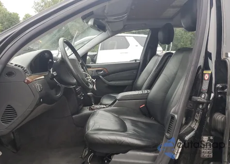 2001 Mercedes-Benz S 500 z USA, uszkodzony, nr VIN WDBNG75J61A159241